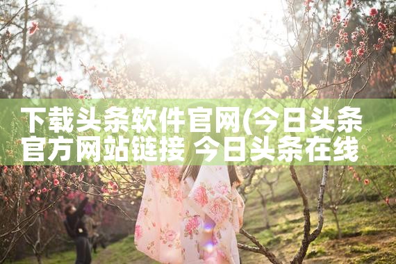 下载头条软件官网